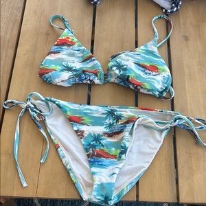 RVCA tropical bikini
